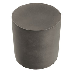 Brion Gray Indoor - Outdoor Patio Concrete Stool - Ornate Home