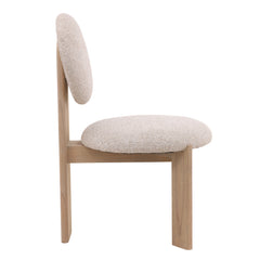 Brisa Cream/Natural Dining Chair (Set of 2) - Ornate Home