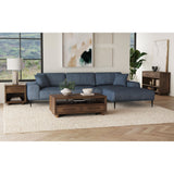 Brisbane Brown 3-Piece Occasional Table Set with Coffee Table, End Table & Sofa Table - Ornate Home