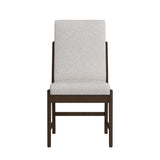 Brisbane Brown/Beige Dining Side Chair (Set of 2) - Ornate Home