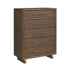 Brisbane Brown/Boucle Beige 3-Piece King UPH Bedroom Set with LED - Ornate Home