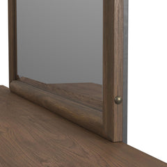 Brisbane Brown Dresser & Mirror Set with LED - Ornate Home