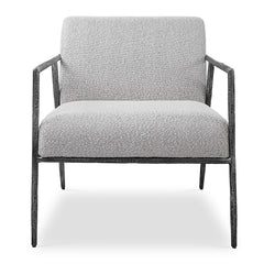 Brisbane Light Gray Accent Chair - Ornate Home