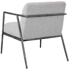 Brisbane Light Gray Accent Chair - Ornate Home