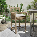 Brisbane Natural Counter Stool - Ornate Home