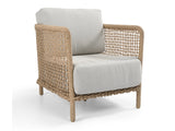 Brisbane Natural Outdoor Accent Chair - Ornate Home