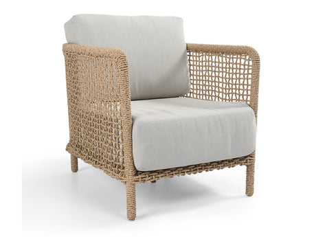 Brisbane Natural Outdoor Accent Chair - Ornate Home