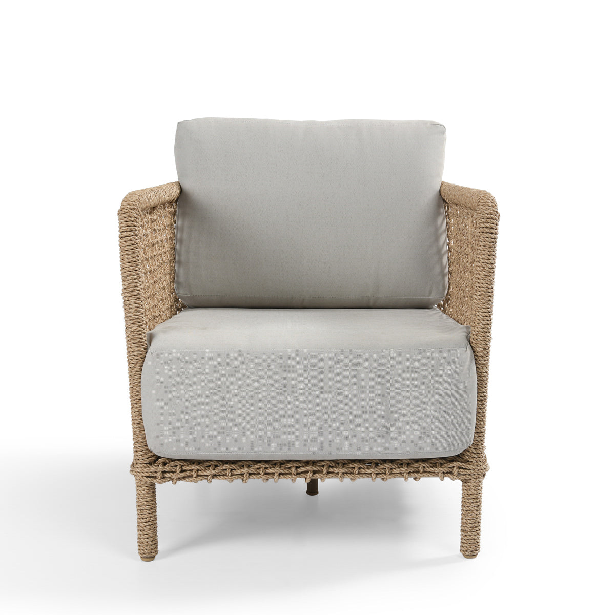 Brisbane Natural Outdoor Accent Chair - Ornate Home
