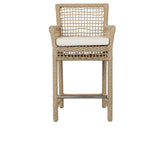 Brisbane Natural Outdoor Counter Stool - Ornate Home