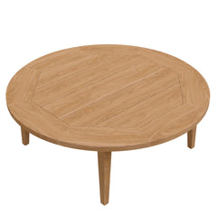 Brisbane Natural Teak Wood Outdoor Patio Coffee Table - Ornate Home