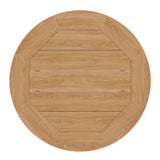Brisbane Natural Teak Wood Outdoor Patio Coffee Table - Ornate Home