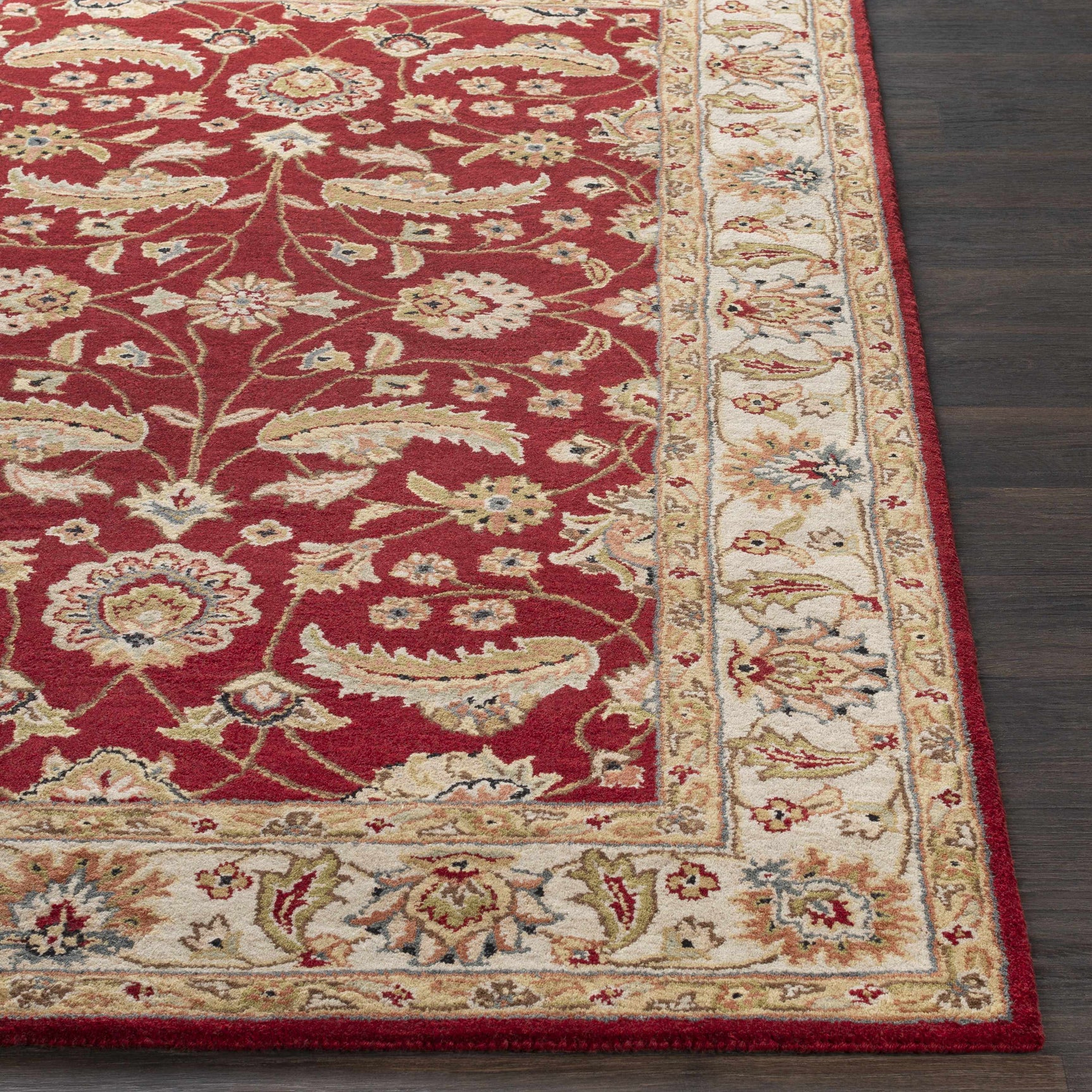 Brisbin Wool Area Rug - Ornate Home