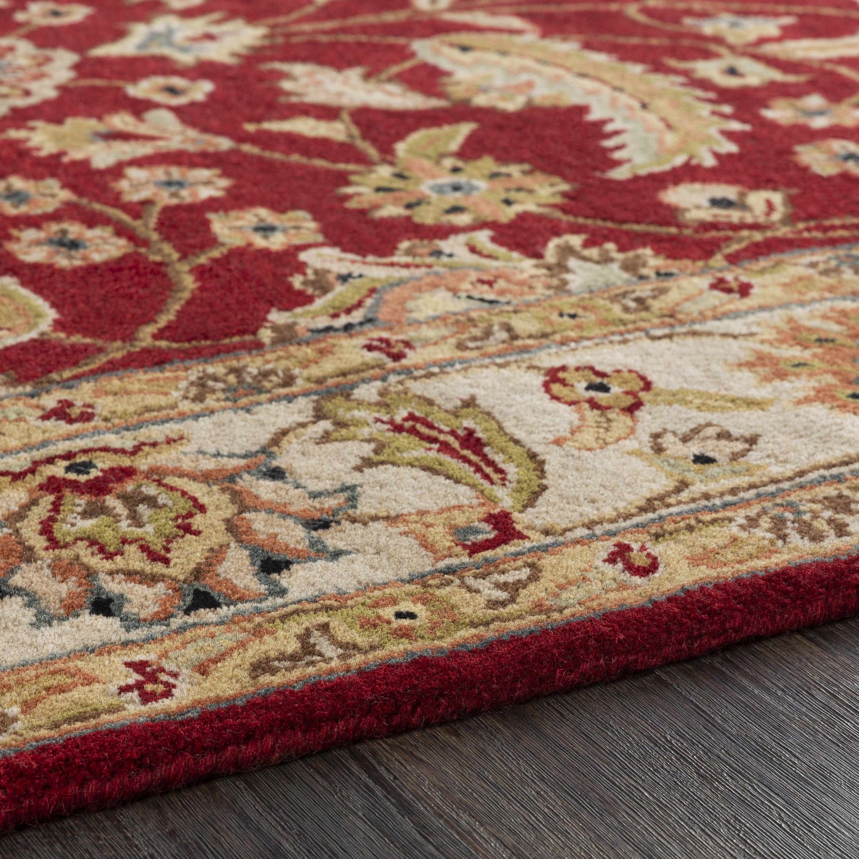 Brisbin Wool Area Rug - Ornate Home