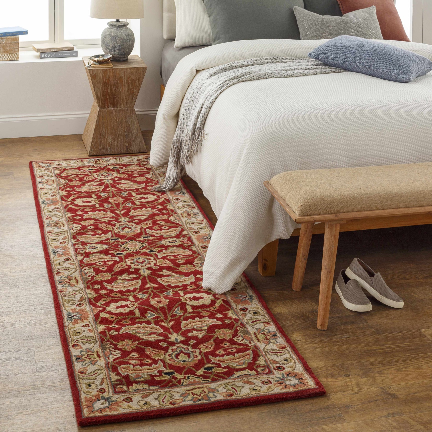 Brisbin Wool Area Rug - Ornate Home