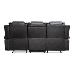 Briscoe Gray Sofa & Loveseat - Ornate Home