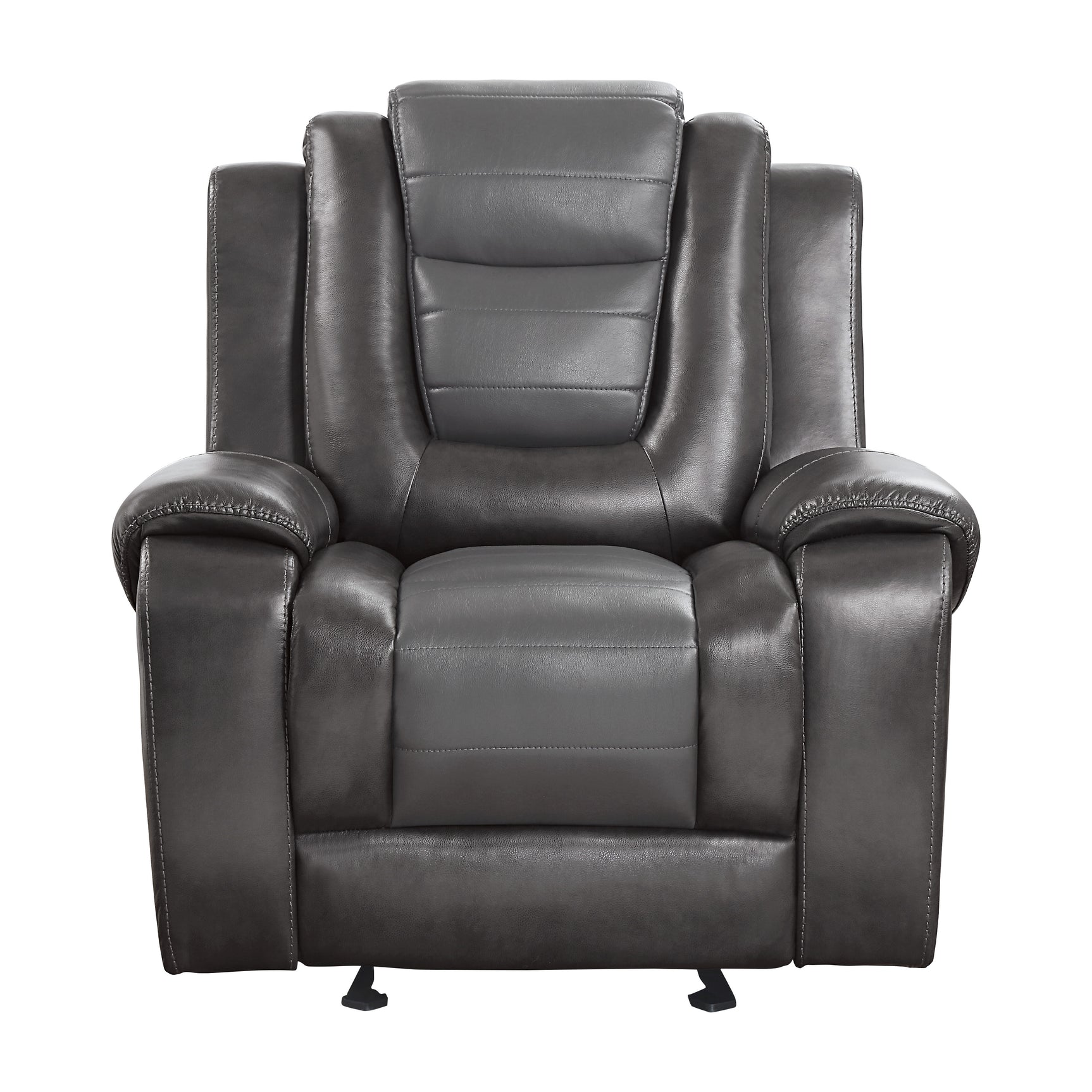 Briscoe Two-Tone Manual Recliner - Ornate Home