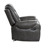 Briscoe Two-Tone Manual Recliner - Ornate Home