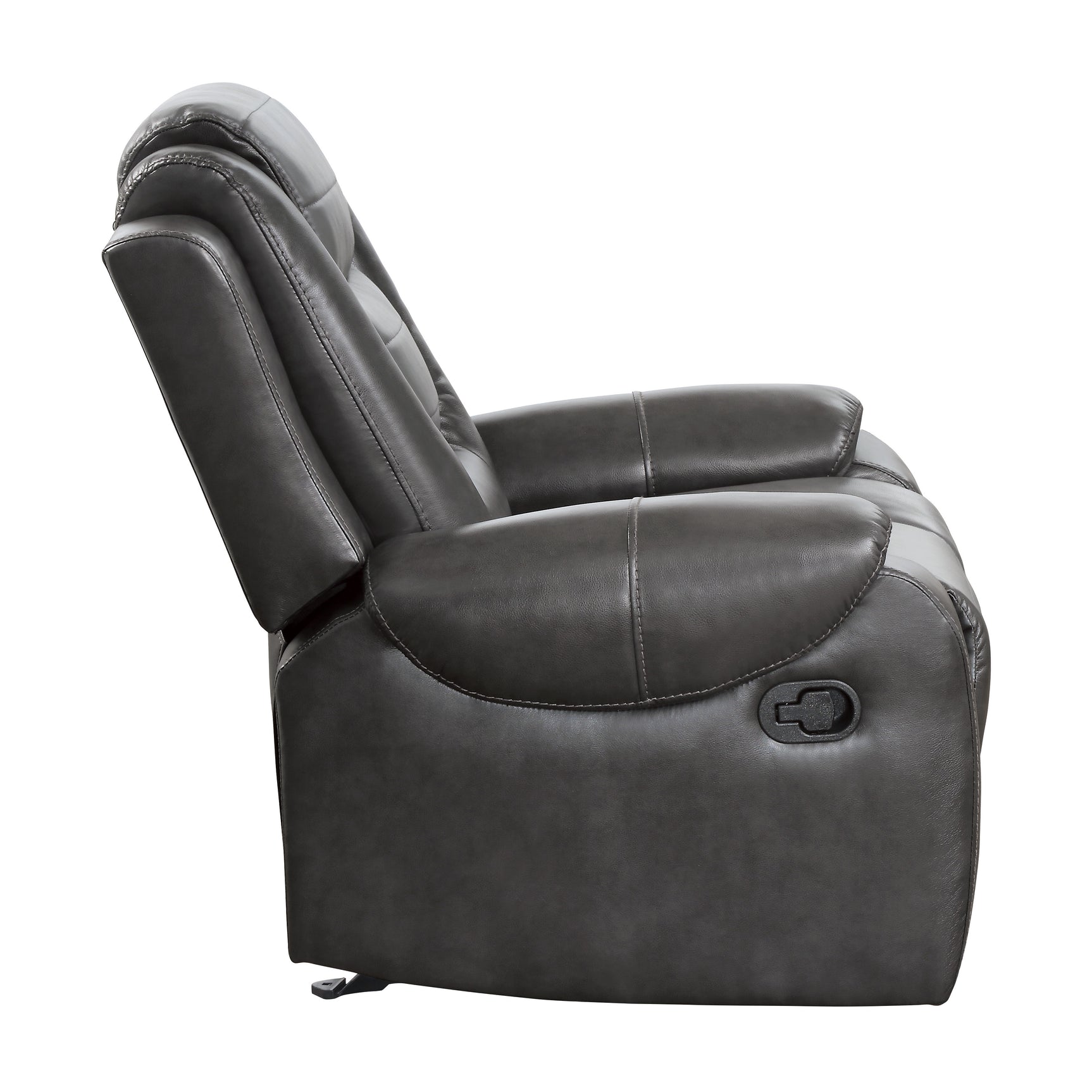 Briscoe Two-Tone Manual Recliner - Ornate Home