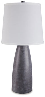 Brise Gray Sofa Chaise, Occasional Tables and Lamps - Ornate Home