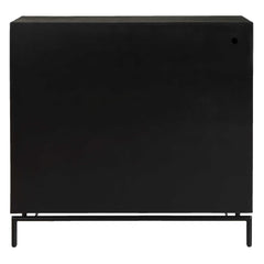 Briseis Black 2 Door Cabinet - Ornate Home
