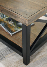 Bristenfort Brown/Black Coffee Table (Online Special Price) - Ornate Home