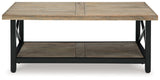 Bristenfort Brown/Black Coffee Table (Online Special Price) - Ornate Home