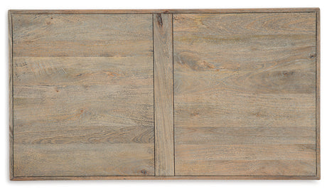 Bristenfort Brown/Black Coffee Table - Ornate Home