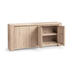 Bristol Aged Cream 4-Door Cabinet