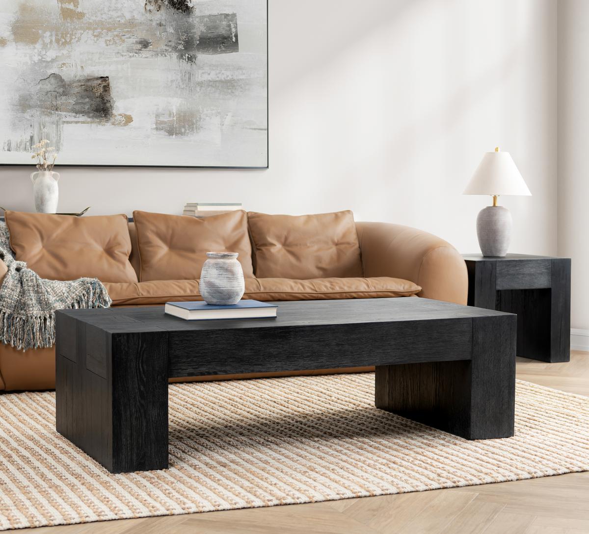 Bristol Black Coffee Table - Ornate Home