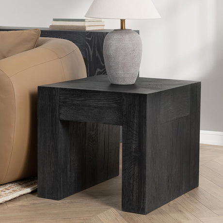 Bristol Black End Table - Ornate Home
