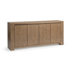 Bristol Cafe Brown 4-Door Cabinet