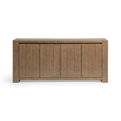 Bristol Cafe Brown 4-Door Cabinet