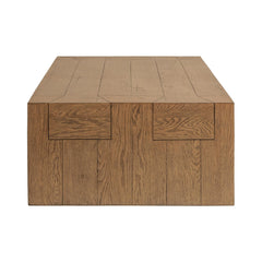 Bristol Cafe Brown 70" Rectangular Coffee Table