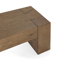 Bristol Cafe Brown Accent Bench