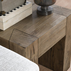Bristol Cafe Brown End Table - Ornate Home