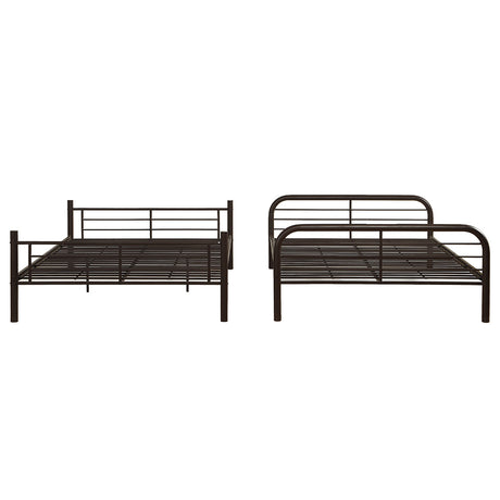 Bristol Dark Brown Bunk Bed (Full/Full) - Ornate Home