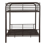 Bristol Dark Brown Bunk Bed (Full/Full) - Ornate Home
