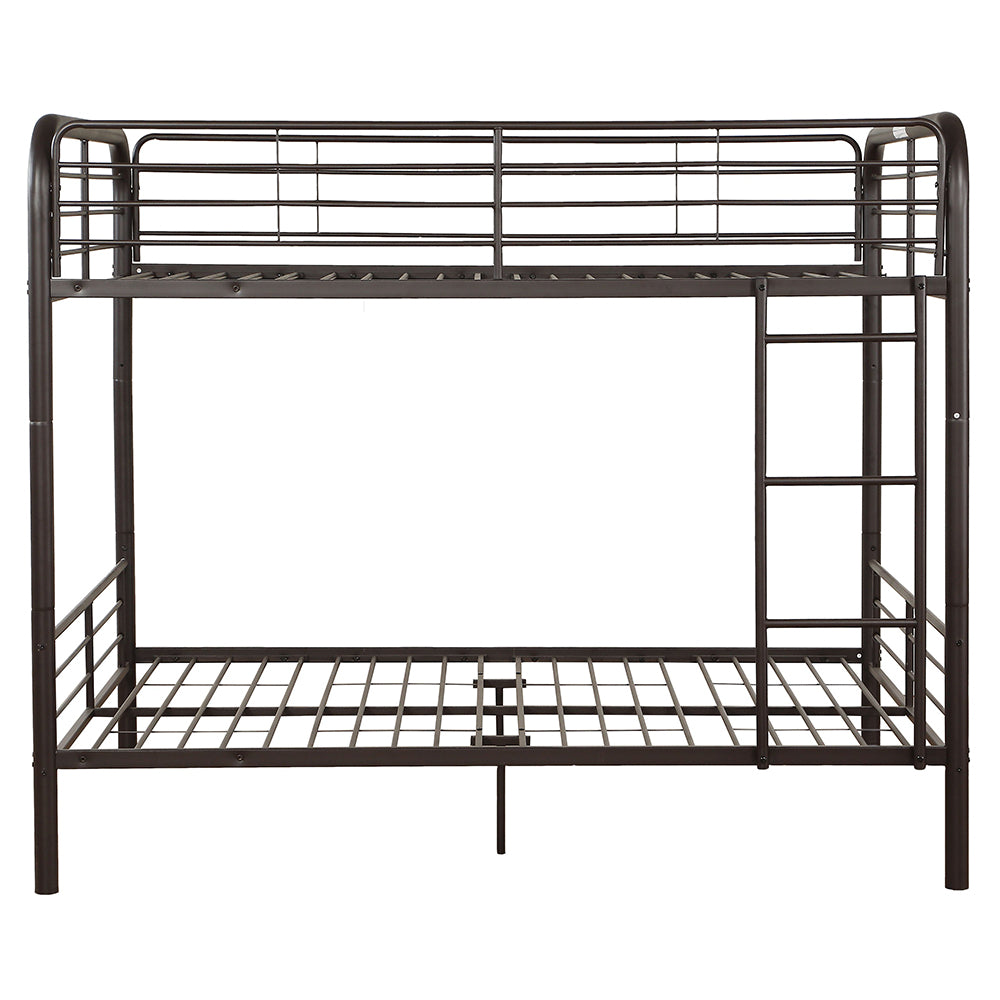 Bristol Dark Brown Bunk Bed (Full/Full) - Ornate Home