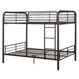 Bristol Dark Brown Bunk Bed (Full/Full) - Ornate Home