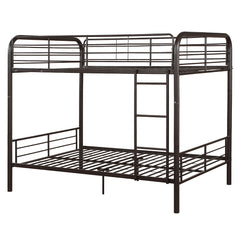 Bristol Dark Brown Bunk Bed (Full/Full) - Ornate Home