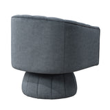 Bristol Dark Gray Swivel Chair - Ornate Home