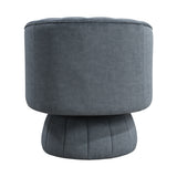 Bristol Dark Gray Swivel Chair - Ornate Home