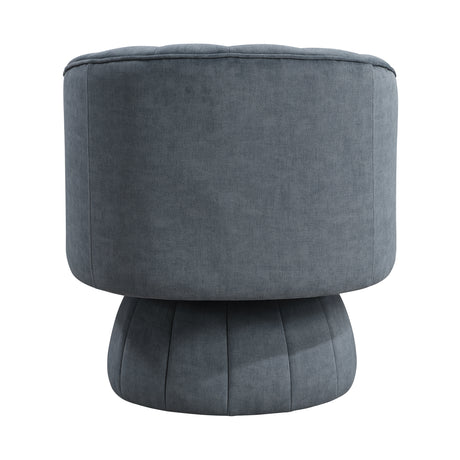 Bristol Dark Gray Swivel Chair - Ornate Home