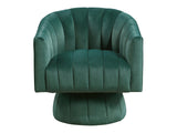 Bristol Green Swivel Chair - Ornate Home
