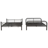 Bristol Gunmetal Bunk Bed (Full/Full) - Ornate Home
