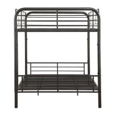 Bristol Gunmetal Bunk Bed (Full/Full) - Ornate Home