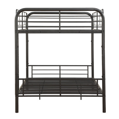 Bristol Gunmetal Bunk Bed (Full/Full) - Ornate Home