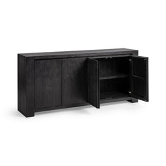 Bristol Onyx Haze 4-Door Cabinet