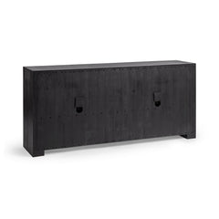 Bristol Onyx Haze 4-Door Cabinet