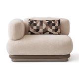 Bristol Point Saddle Brown/Fawn 5-Piece Modular Sectional